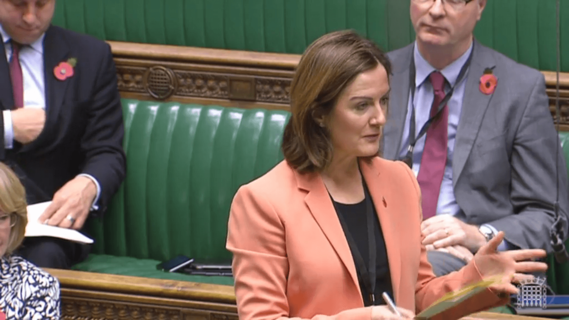 Lucy Allan fighting for the Princess Royal 