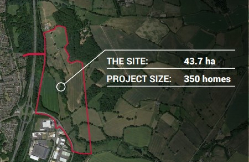 There is an ongoing public consultation over the planned development of 350 houses at The Hem, Telford 