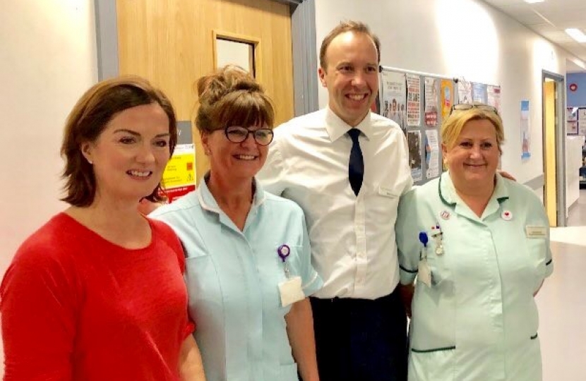 Lucy welcomes additional £2 million funding to boost Telford's A&E capacity over winter months