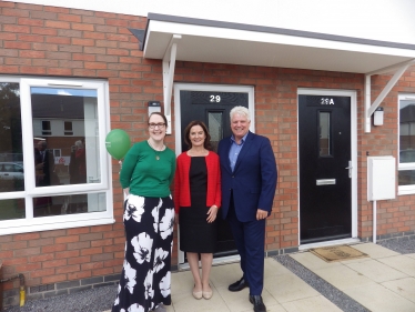 Lucy Allan with Wrekin Housing Trust 