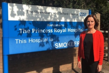 Lucy Allan MP at the PRH